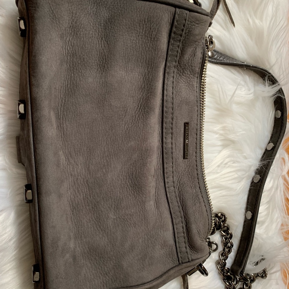 Mini Mac Grey Suede Pristine /Barely Used - image 3